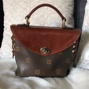 Texier Leather Vintage Crossbody Bag